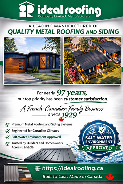 ideal roofing poster image